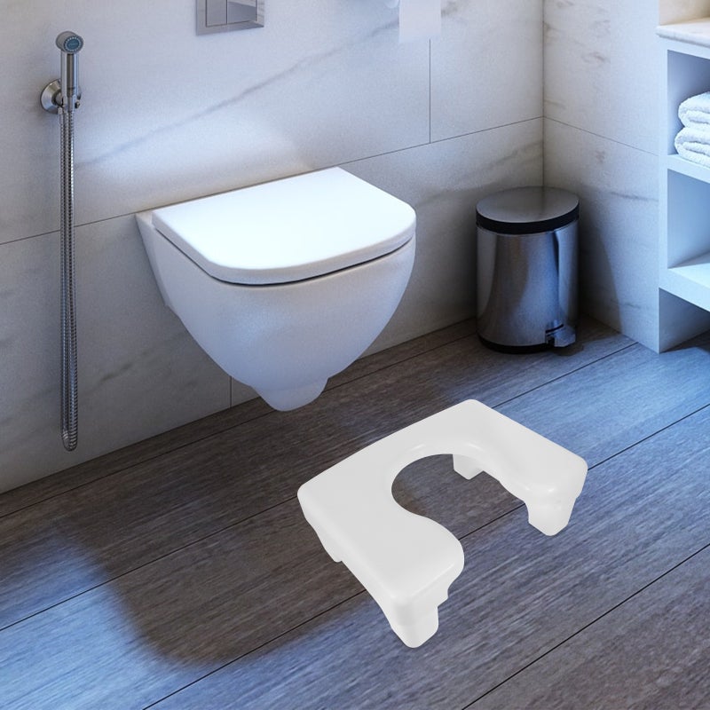 🚽 مقعد مرحاض للركوع مريح وغير قابل للانزلاق قابل لإعادة الاستخدام لمساعدة في الحمام - Image 4