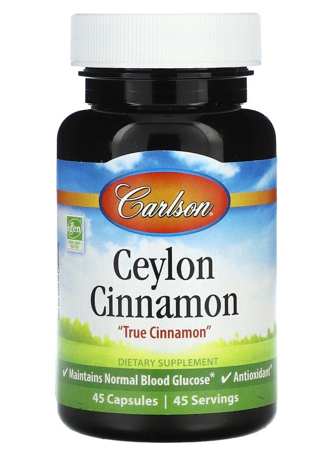 Ceylon Cinnamon 45 Capsules