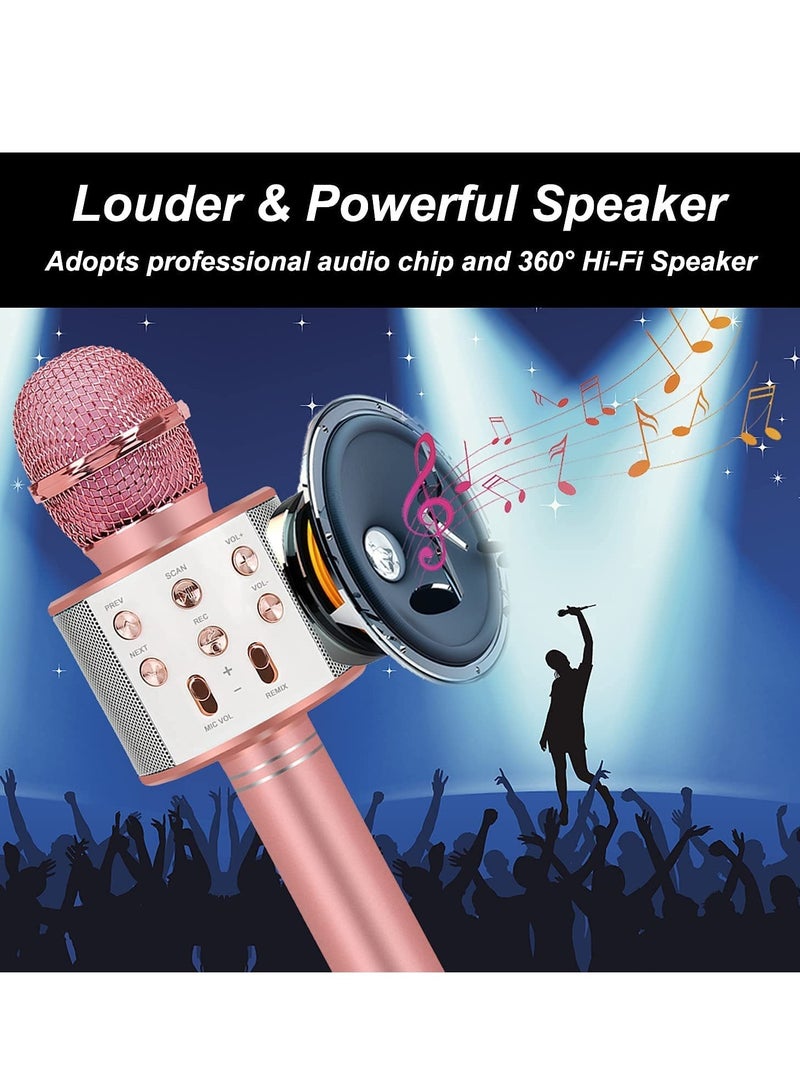 Girl Toys Microphone for Kids,4 5 Year Old Girl Birthday Gifts,6 7 8 9 10 Year Old Girl Gifts Ideas,Girls Toys Age 6-8,Girl Toys Age 6-7,Girls Toys 8-10 Years Old - Image 4