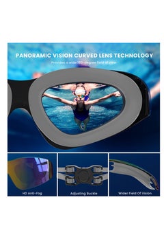 Generic Vanquisher 2.0 Unisex-Adult Swim Goggles - Full Protection with Polarized, Anti-Fog, and Anti-Ultraviolet Features  - Image 2