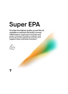 Thorne Super EPA - 425 mg EPA and 270 mg DHA - 90 Gelcaps Dietary Supplement 90 Gelcaps  - Image 3
