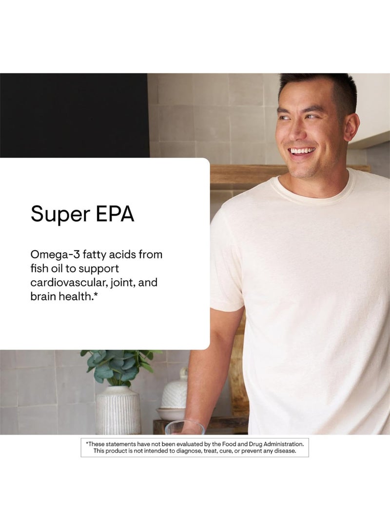 Thorne Super EPA - 425 mg EPA and 270 mg DHA - 90 Gelcaps Dietary Supplement - Image 3