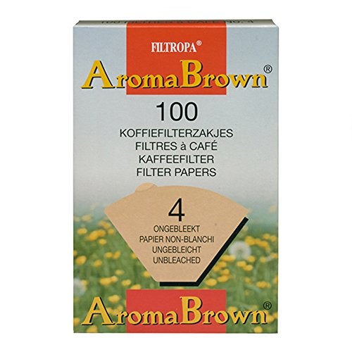 Filtropa Aroma Brown Coffee Filter #4 - Image 1