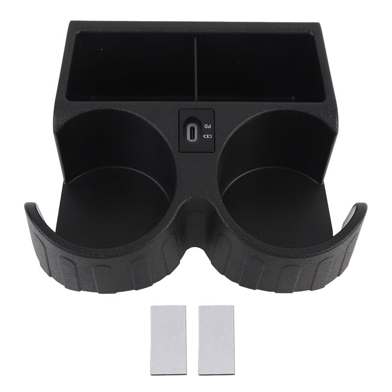 Car Cup Holder with Type C Connector Easy Access Stable Holding FYE727069 Replacement for Y61 1997 to 2023 - Image 1