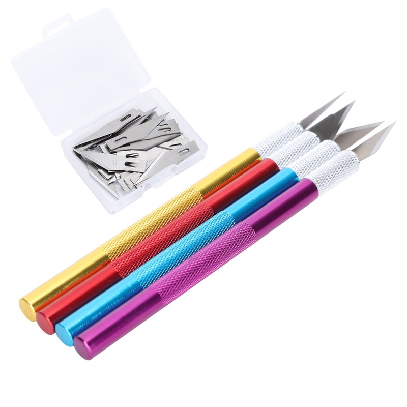 Craft Knife Hobby Chisel Tool Steel Blade Cutting Carving Scrapbooking Art Creation Tool - Image 5
