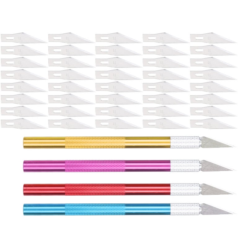 Craft Knife Hobby Chisel Tool Steel Blade Cutting Carving Scrapbooking Art Creation Tool - Image 4