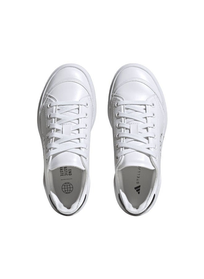 Adidas Adidas Asmc Court Bio Synth White Training Shoes For Unisex 3.5  - Image 3