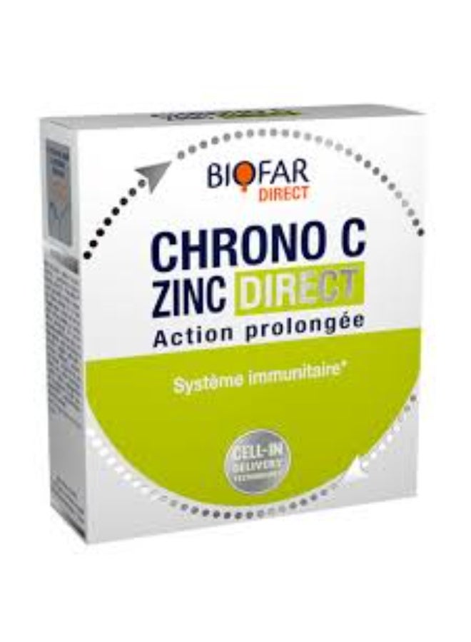 Biofar Direct Chrono-C Zinc Immune Support - 14 Sachets