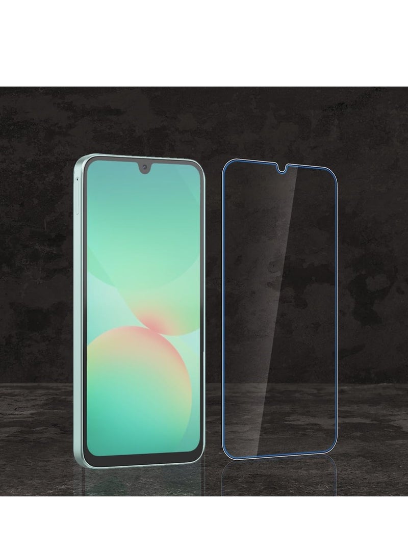 LEDIN Samsung Galaxy A26 Screen Protector Tempered Glass Cover, Case Friendly Transparent Guard, Bubble Free Easy Installation Screen Protector for Galaxy A26 (2 Pack) (CLEAR) - Image 5