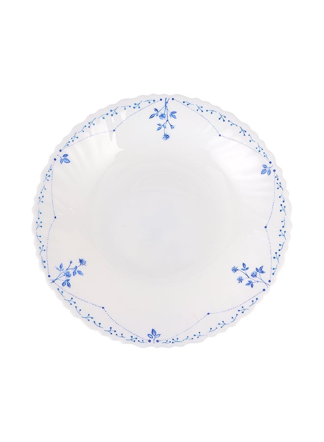 Royalford 7.5 Inch Opalware Dessert Plate | Premium-Quality, Light-Weight, Food-Grade, Elegant, Durable, Dishwasher and Microwave Safe | Ideal for Serving Desserts, Cake, Ice Cream, Pie | White | RF12217 7.5inch - Image 1