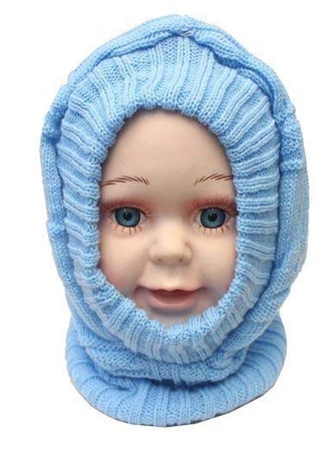 Zeki Baby Boy's Woolen Monkey Cap (Blue, 6 Months - 3 Years) - Image 3