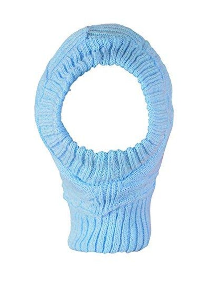 Zeki Baby Boy's Woolen Monkey Cap (Blue, 6 Months - 3 Years) - Image 1