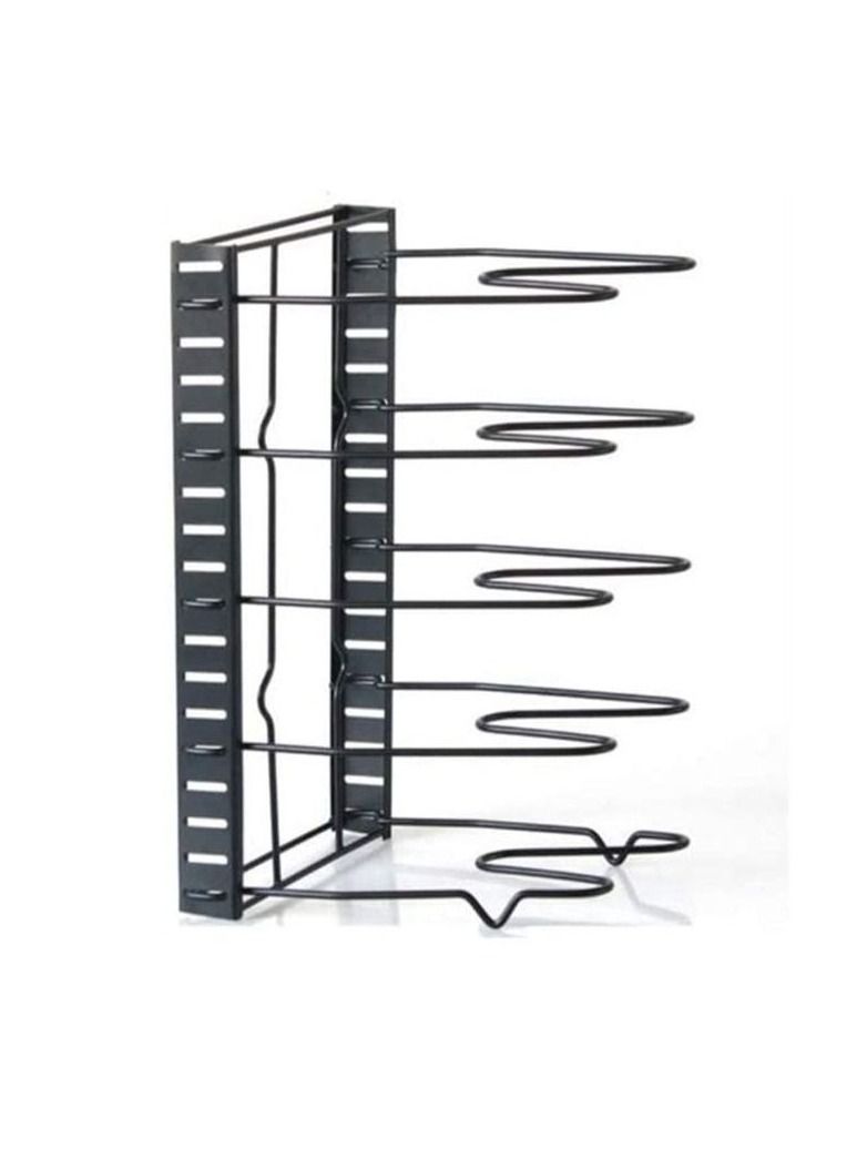 5-Layer Pan And Pot Lid Rack Organizer Kitchen Organizer Dishes Stand Cutting Board holder - Image 4