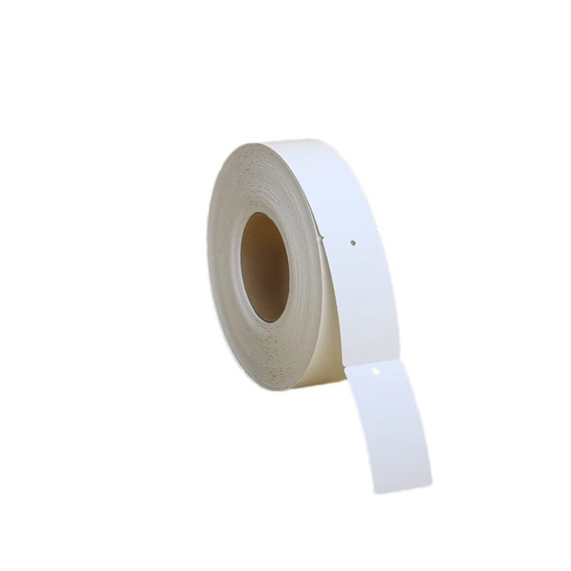 Blank White Hanging Tags Paper Roll 40x100mm DIY Resale Labels - Image 2
