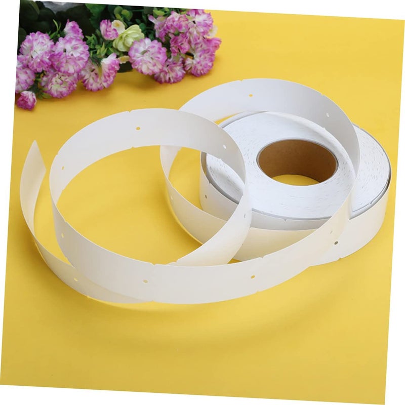 Blank White Hanging Tags Paper Roll 40x100mm DIY Resale Labels - Image 4