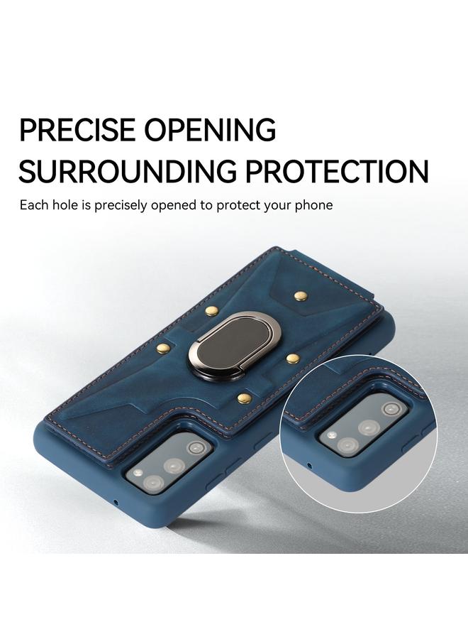 S-TOP Case For Samsung Galaxy S20 Armor Ring Wallet Back Cover Phone Case - Image 4