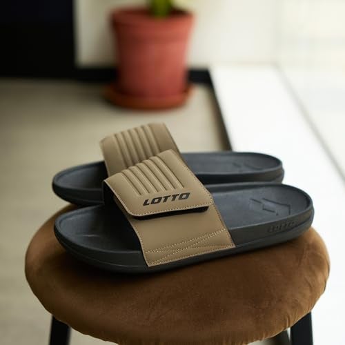 Lotto Men Enduro X Brown Slides - Image 4