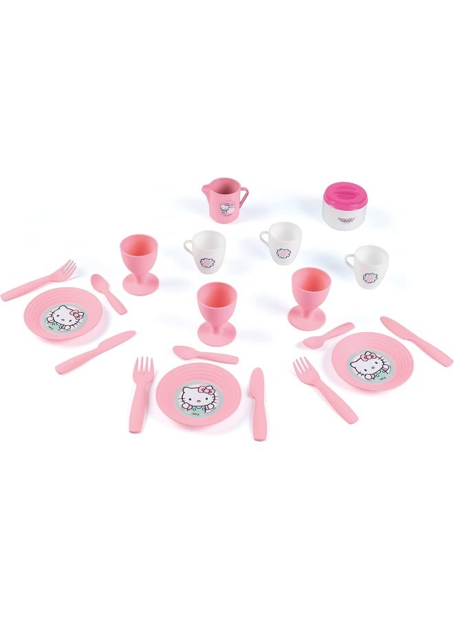 Smoby – Hello Kitty Picnic Basket and 20 Accessories - Image 2