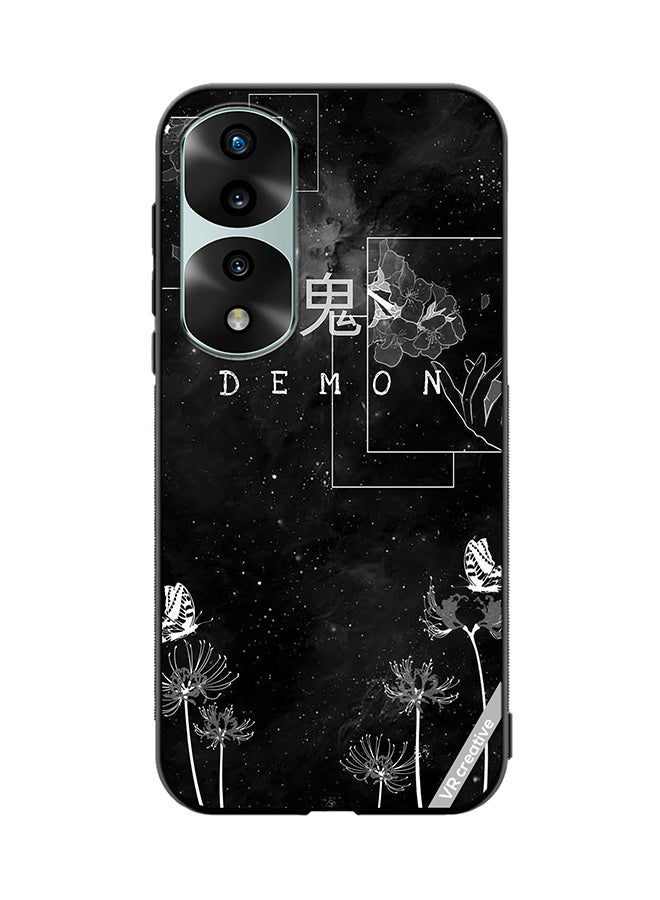 VR CREATIVE Protective Case Cover For Honor 70 Pro Demon Design Multicolour - Image 1