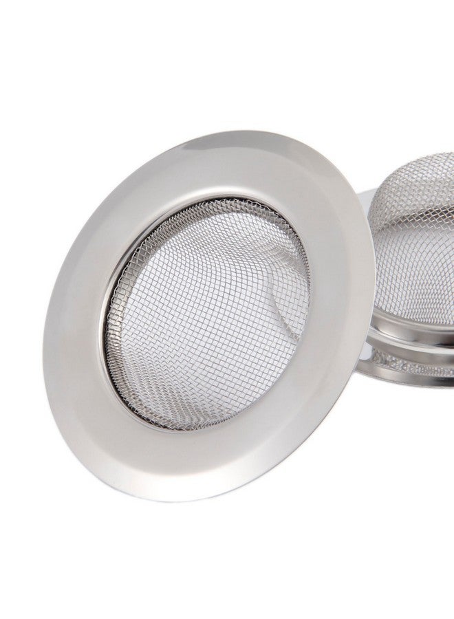 متسونينغ مصفاة حوض المطبخ من Mtsooning، قطعتان، غطاء تصريف من الفولاذ المقاوم للصدأ بقطر 3.5 بوصة، سدادة مانعة للانسداد لمطحنة القمامة - Image 5