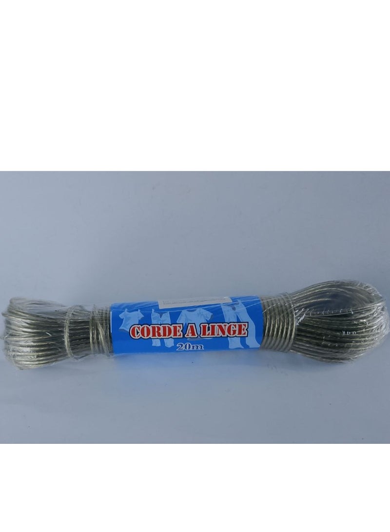 20 meter stainless steel clothesline - Image 1