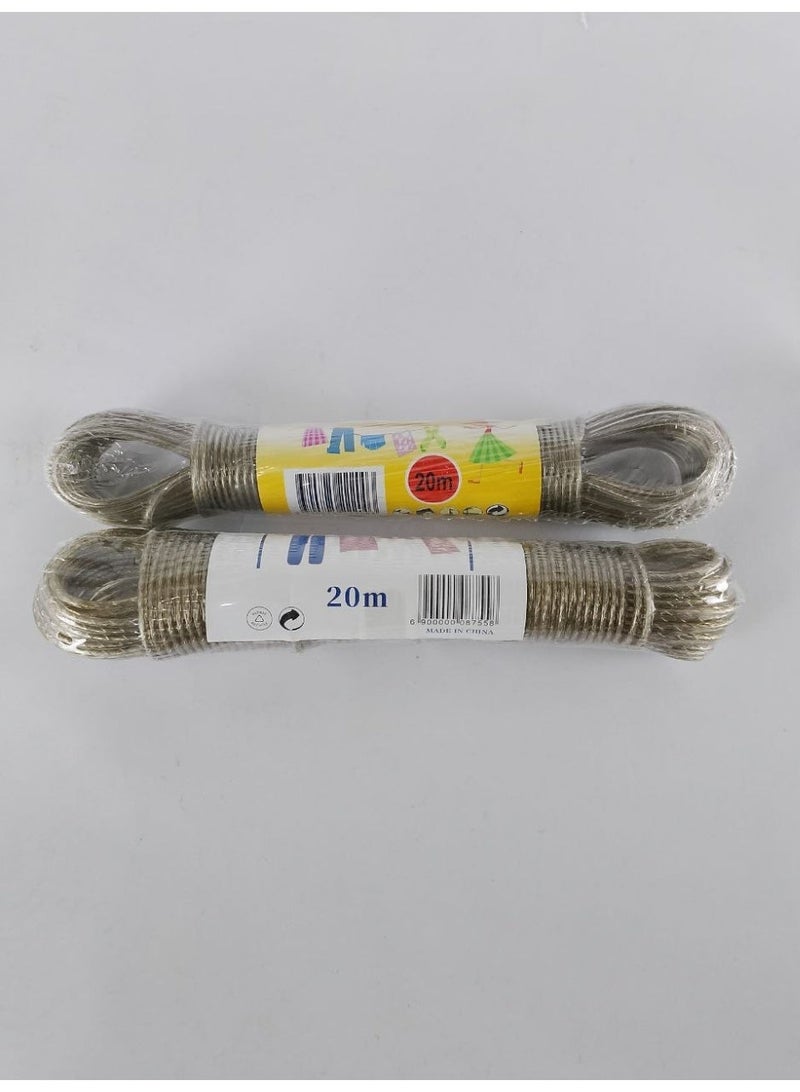 20 meter stainless steel clothesline - Image 2