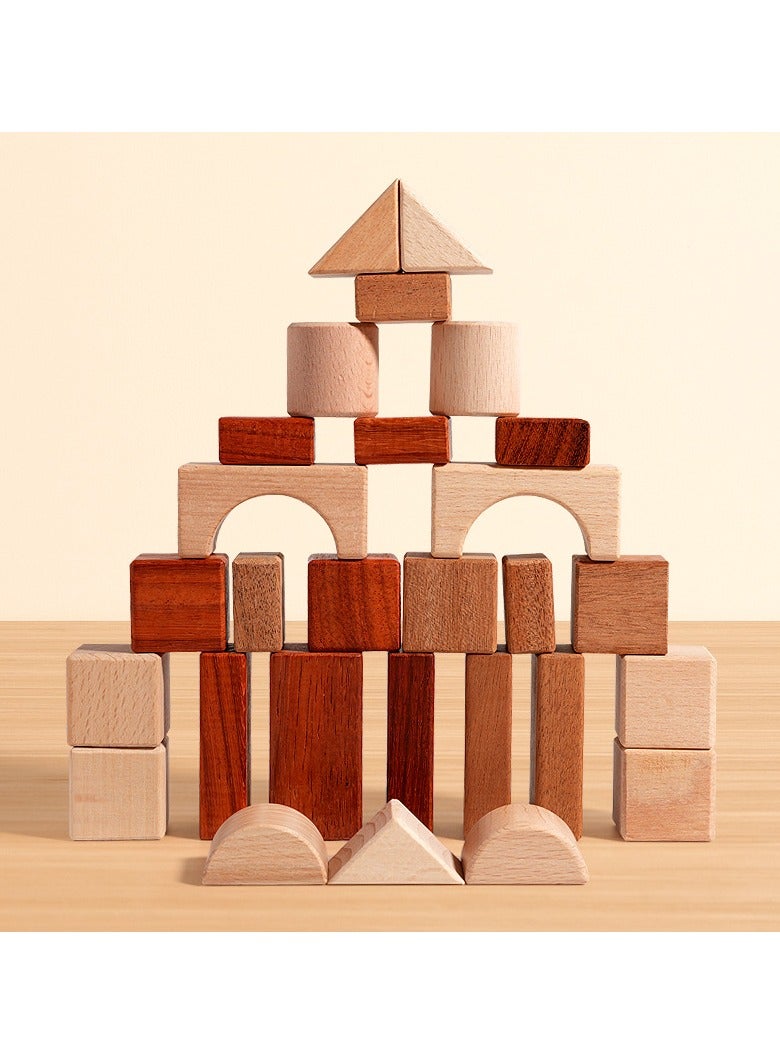 general Large Grain Teething Building Blocks - Educational Toys for Toddlers Easy to Assemble Disassemble Montessori Toys for Early Learning - Image 2