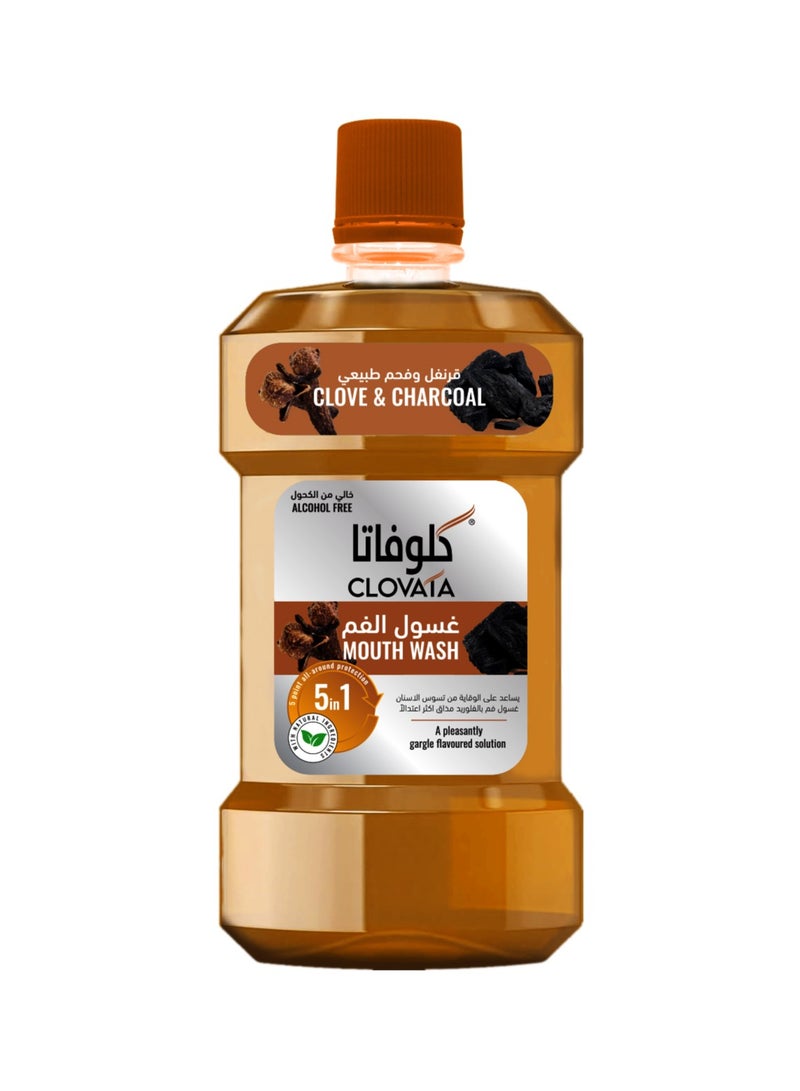 كلوفاتا غسول الفم بالقرنفل والفحم  - Image 1