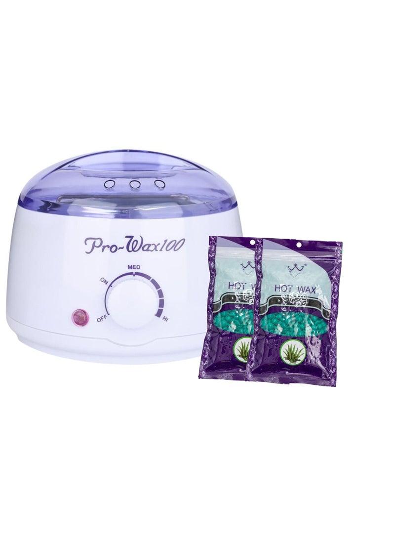 Pro-Wax100 Wax Heater With 2pcs Hot Wax - Image 1