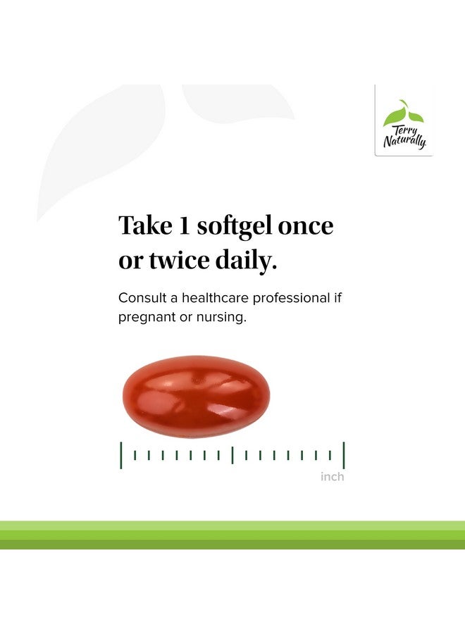 Terry Naturally Boswellia Plus Frankincense Oil - Joint Support Supplement to Support Mobility & Joint Comfort - Support Cellular Health with Boswellia & Frankincense Oil - 60 Softgels (Pack of 2) - Image 4