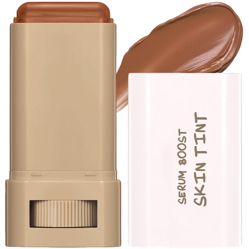 TIRDET Tinted Moisturizer Stick Serum for Boost Skin Tint, Multiuse Solid Tinted Moisturizing Foundation Stick, Natural Makeup, Solid Beauty Balm for Foundation and Contour Concealer - Image 1
