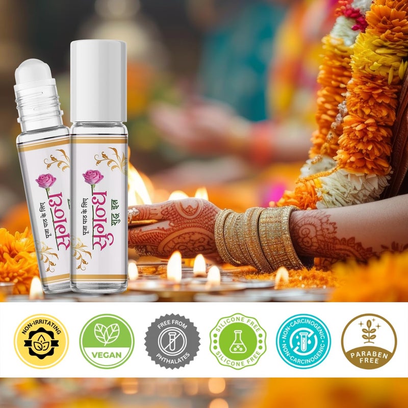 69 PERFUMES Sugandh Roll On Negative Energy Remover Fragrance for use in Puja Paath and all other auspicious works 6ml - Image 4