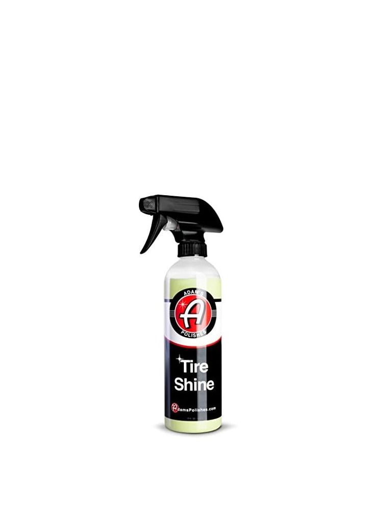 Adam's Polishes Adam's Polishes Tire Shine 16oz Easy to Use Spray Tire Dressing With SiO2 for Glossy Wet Tire Look With No Sling Works on Rubber Vinyl & Plastic.  - Image 1