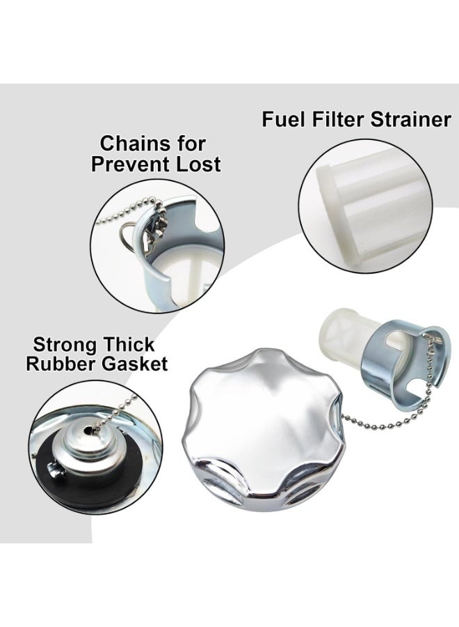 17620-Z4H-900 King Size Metal Gas Fuel Tank Cap for Honda GX160 270 GX390 4HP-13HP Coleman CT200U BT200X Mini bike Predator 212 196cc Engine w/Chain u0026 Filter - Image 3