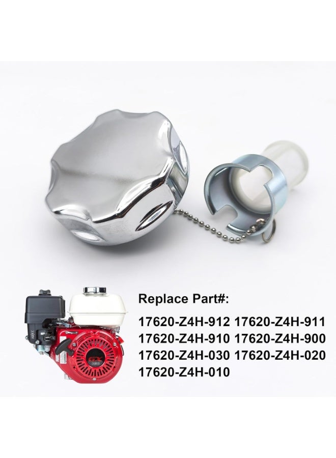 17620-Z4H-900 King Size Metal Gas Fuel Tank Cap for Honda GX160 270 GX390 4HP-13HP Coleman CT200U BT200X Mini bike Predator 212 196cc Engine w/Chain u0026 Filter - Image 2