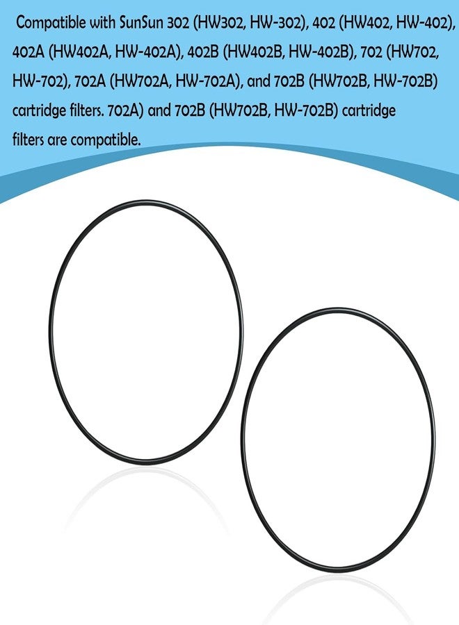STPCTOU Canister Filter O Ring for SunSun HW302, HW402, HW702 (2PCS - Image 5