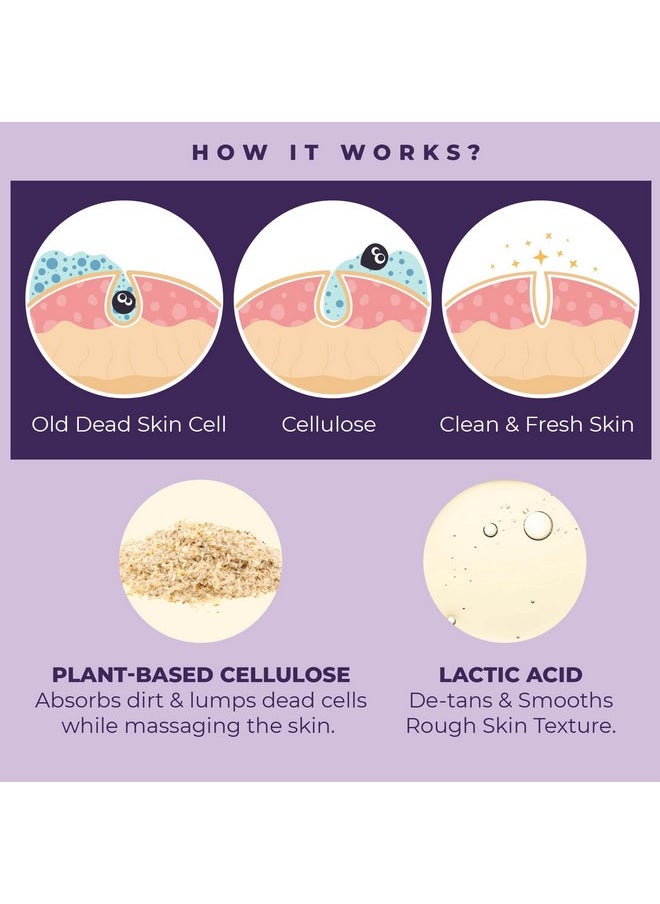 Sanfe - Instant Tan & Dead Skin Removal Exfoliating Gel | Visibly Removes Tan | Aha Exfoliation In Minutes | Smooth & Bright Skin | 100G - Image 1