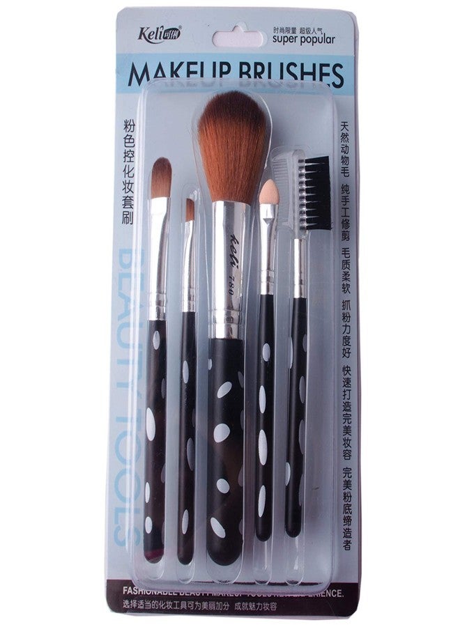 Ekan مجموعة فرش مكياج مهنية من إكان (أسود) - Image 3