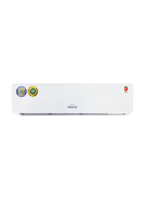 Generaltec 2.5 Ton Split Air Conditioner with Rotary Compressor T3 – 5 Years Compressor Warranty, 4-Way Swing, Golden Fin, Remote Control