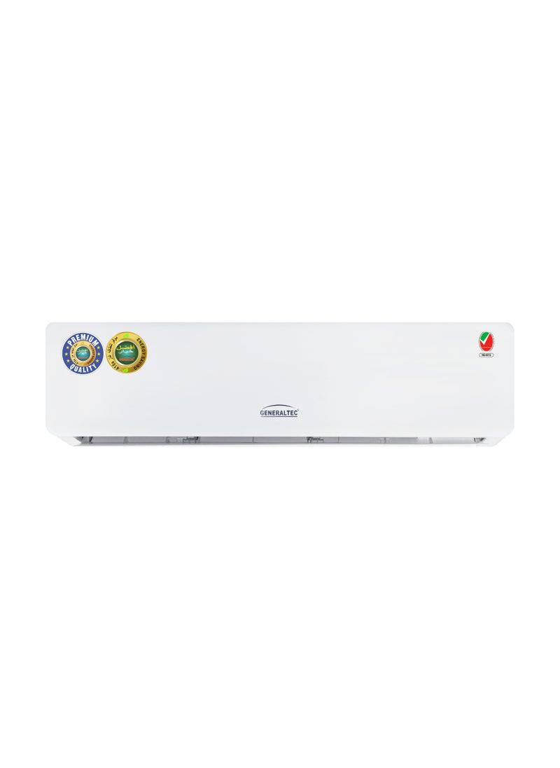 GENERALTEC - Generaltec 2.5 Ton Split Air Conditioner with Rotary Compressor T3 – 5 Years Compressor Warranty, 4-Way Swing, Golden Fin, Remote Control - Image 1