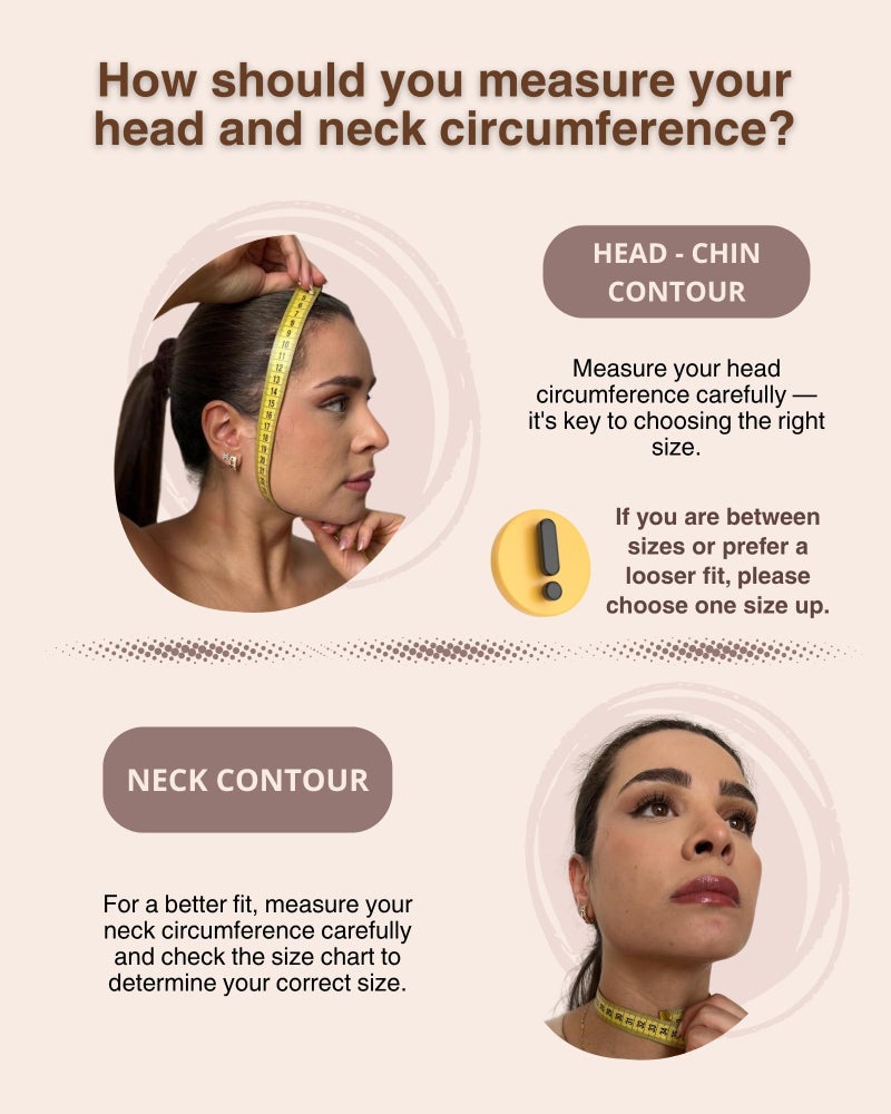 Shape Concept 301 Chin Strap Support Band Neck Bandage Face Chin High Compression - Image 4