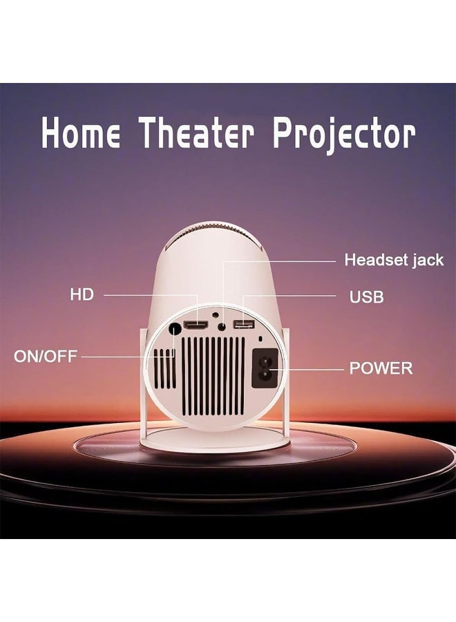 High Peak Infinity Projector, Smart Projecty Projector, Portable Mini HD Magic Screen Projector, Magcubic HY300 Auto Keystone Correction Portable, With 2.4/5G WiFi and Bluetooth, 180 Degree Flip  - Image 5