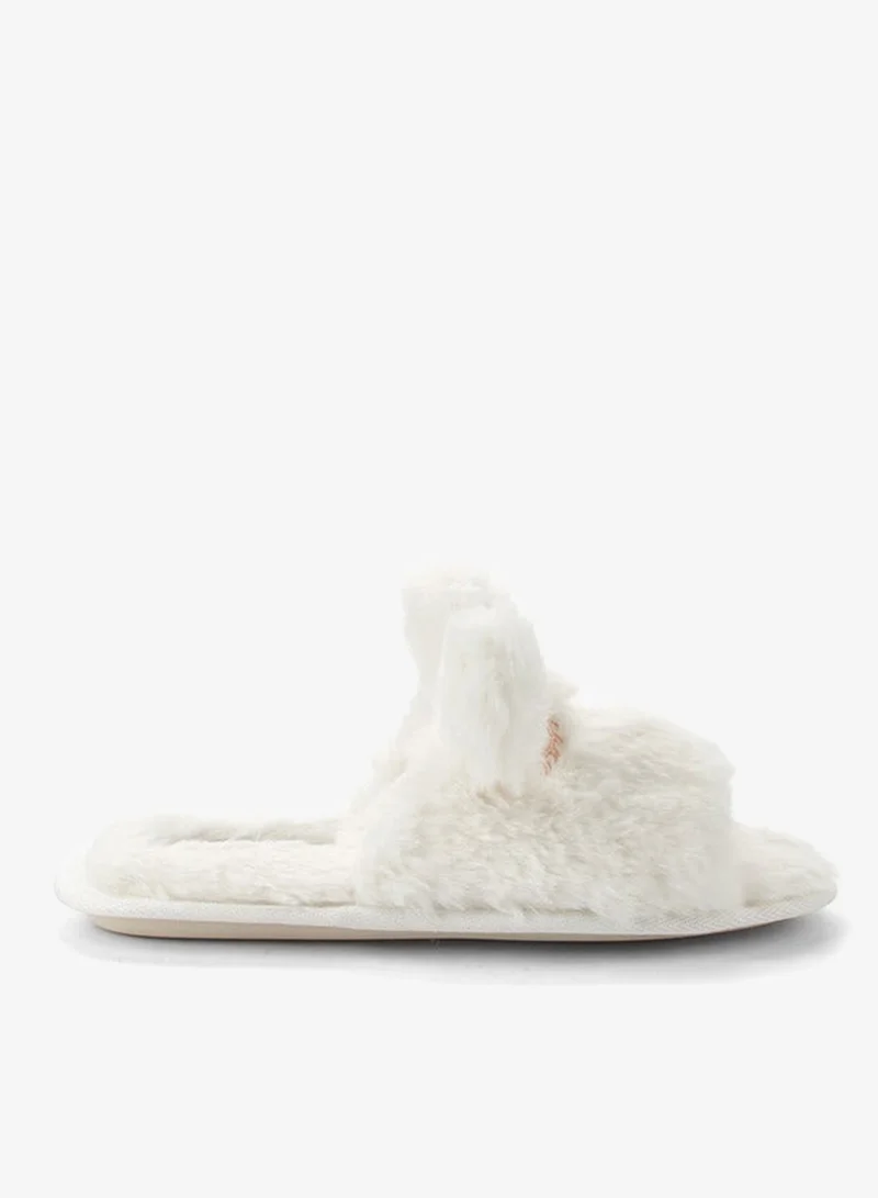 لو كونفورت شباشب نسائية بتطريز أذن لغرفة النوم