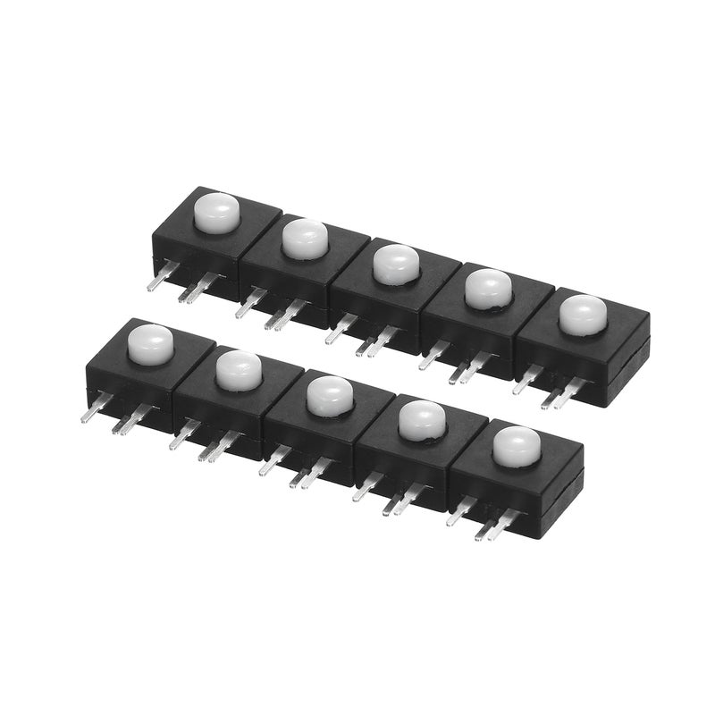50PCS Rechargeable Flashlight  3 Pin Switch 4mm Push Button Micro Power Switch DIY Electronic Projects for Electric Torch - Image 3