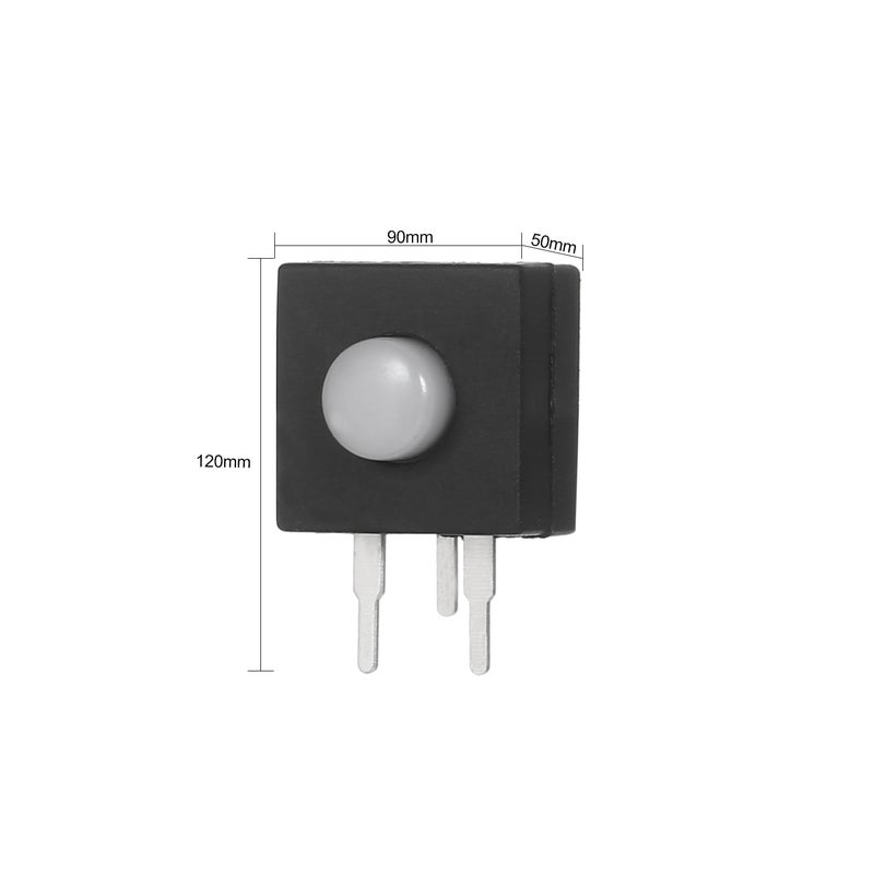 50PCS Rechargeable Flashlight  3 Pin Switch 4mm Push Button Micro Power Switch DIY Electronic Projects for Electric Torch - Image 4