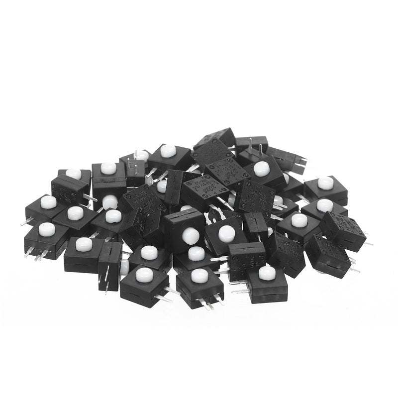 50PCS Rechargeable Flashlight  3 Pin Switch 4mm Push Button Micro Power Switch DIY Electronic Projects for Electric Torch - Image 1