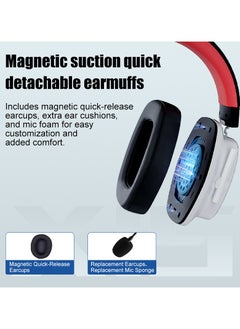ZIDLI ZIDLI LR-X1s Wired Gaming Headset - ENC Microphone, Lightweight Dual-Color, USB for PS5, Xbox, PC - Comfortable Earphones  - Image 3