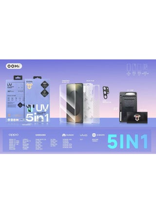 Clear UV Filter Screen Protector, 3D Curved Edge Tempered Glass, 5-in-1 Installation Kit, 2 Screen Protectors, 2 Back Screen Protectors, and 1 Camera Screen Protector (Realme 12 Pro) - pzsku/Z4747FC1DDC453D0D64A5Z/45/1748293993/27762c9a-2421-4158-8e98-7a548914b62d