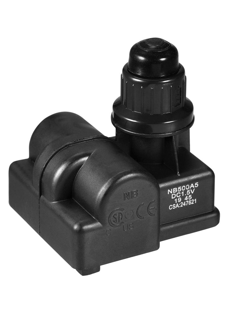 Gas Grill Igniter 3 Outlet, Charbroil Ignitor Replacement, Push Button Spark Generator DC Pulse Ignitor AA Battery for Smoke Hollow, Backyard Grill, BBQ, Black, Easy to Install