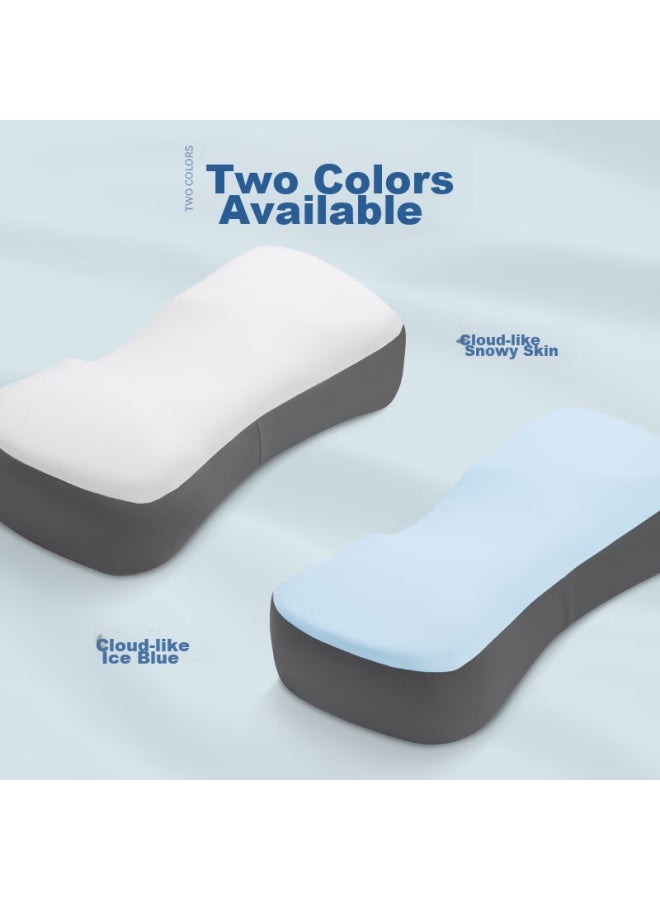 Aeromax Memory Foam Cervical Pillow, Cloud-like Deep Sleep Pillow Core, Neck Support Pillow For Adults, Patented Design For Sleeping - Image 2